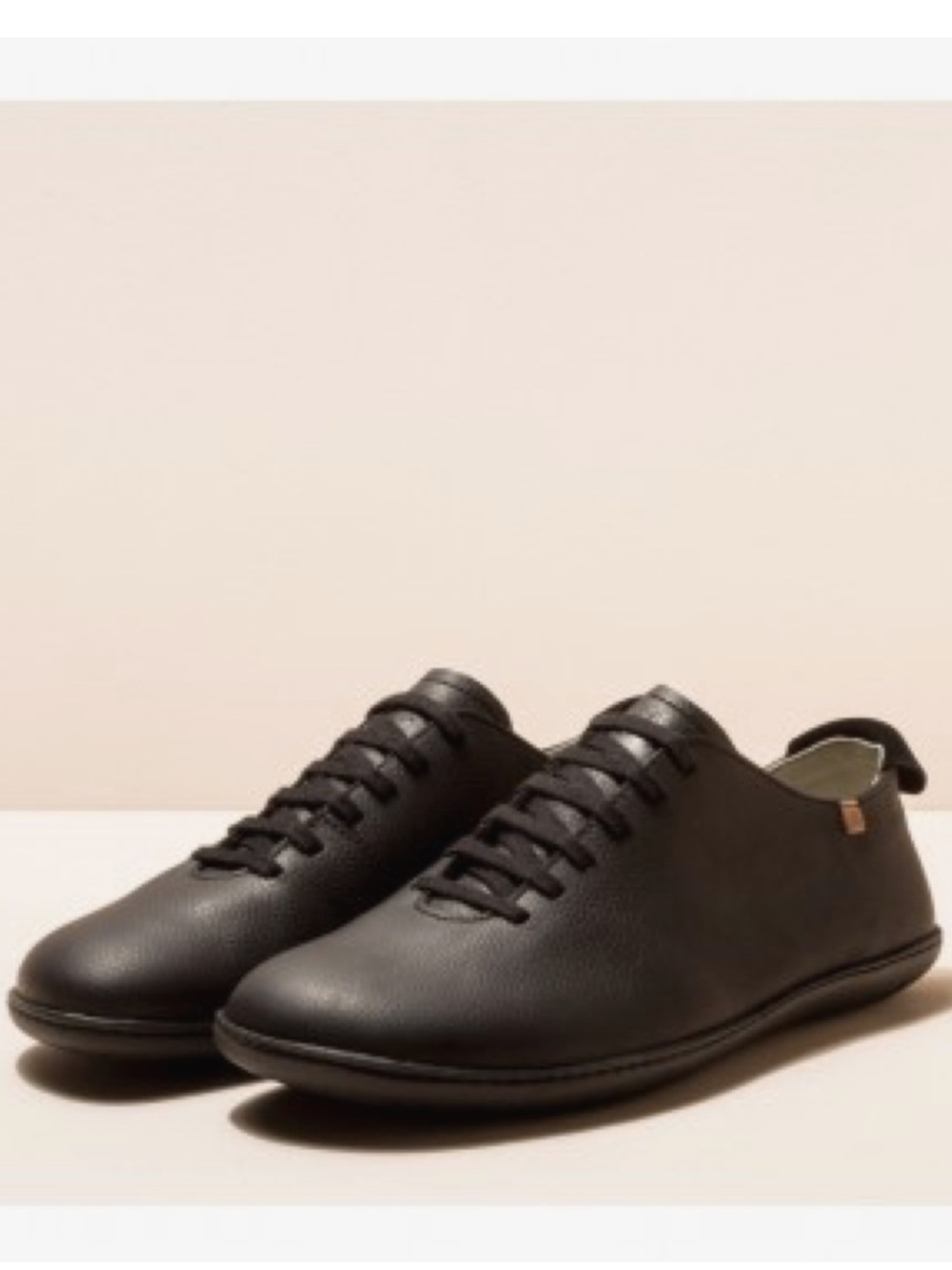 El Naturalista SHOES N296 EL VIAJERO BLACK Leather Size:39 (8.5) NWOB